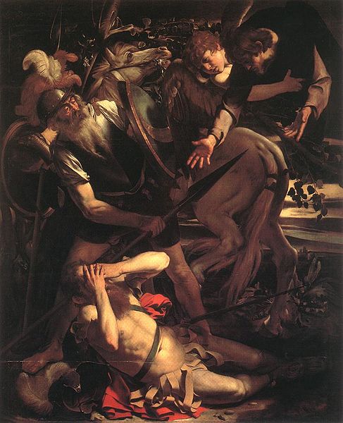 La Conversin de San Pablo, cuadro de 1600 del artista italiano Caravaggio (1571-1610).