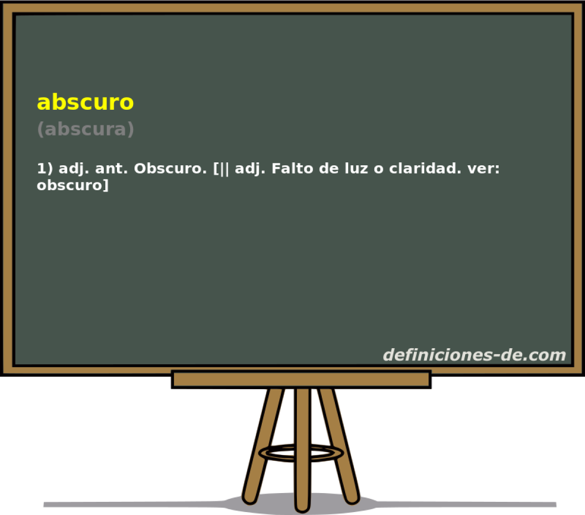 abscuro (abscura)