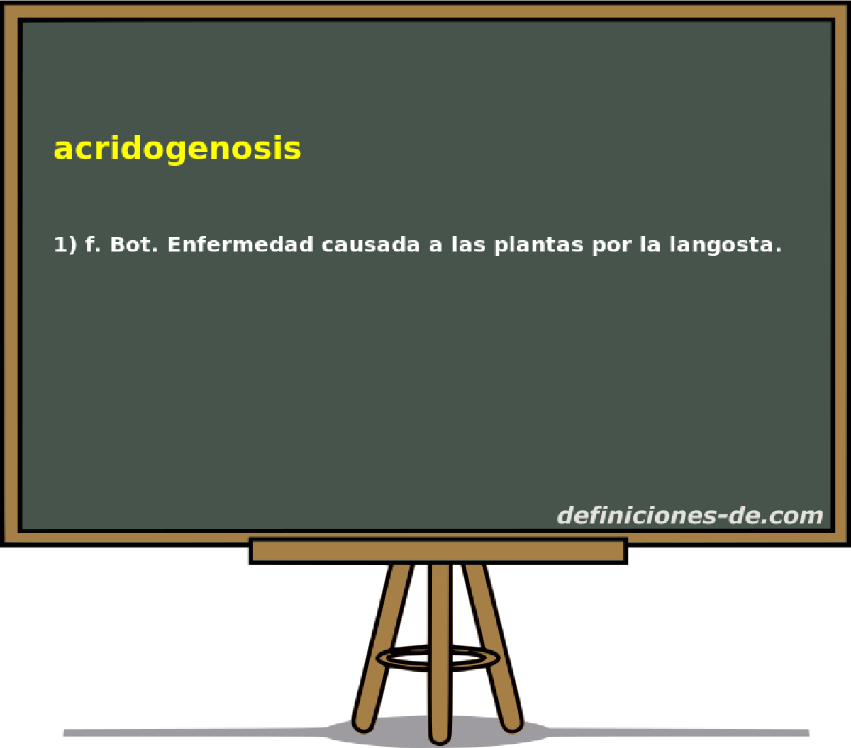 acridogenosis 