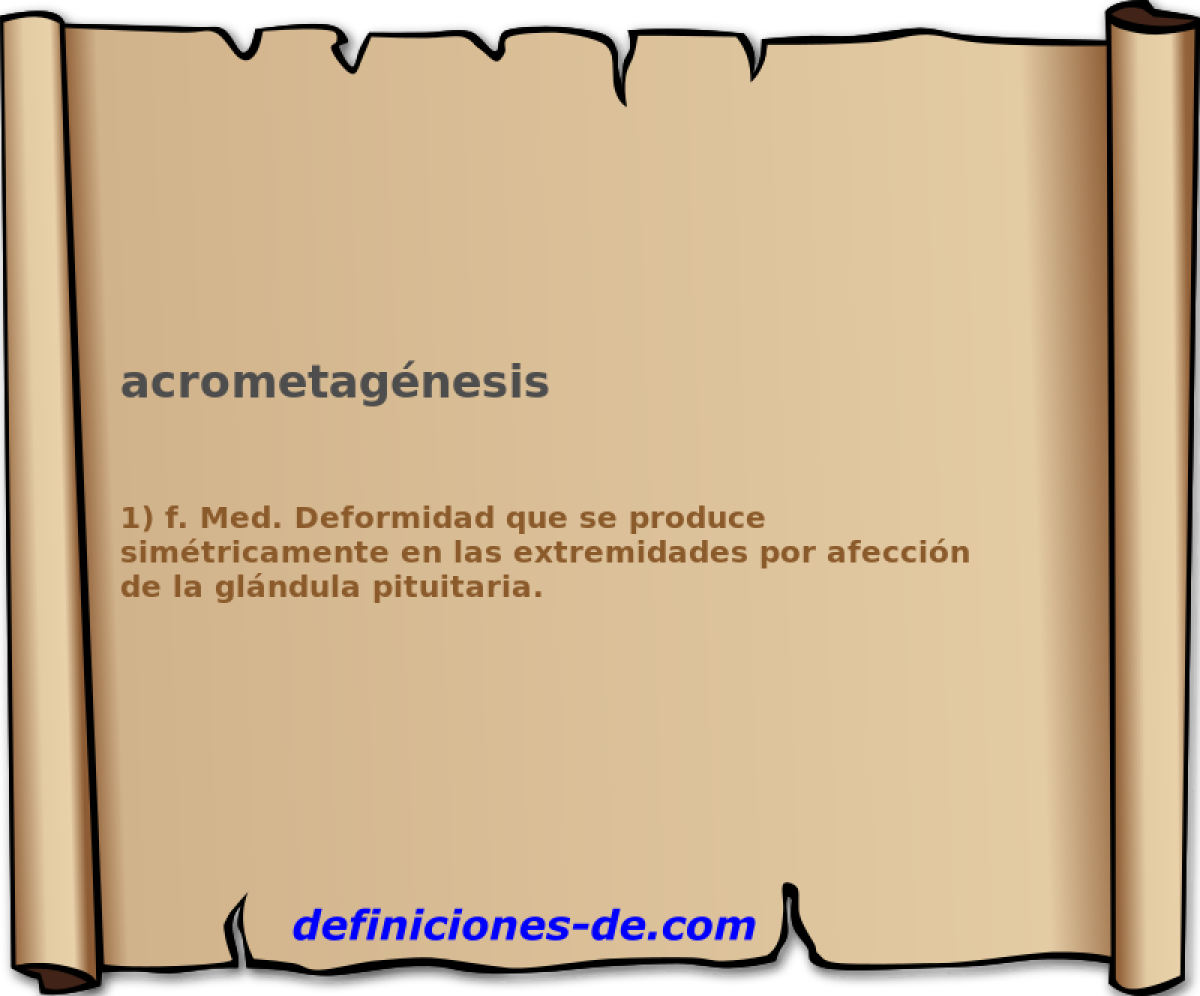 acrometagnesis 