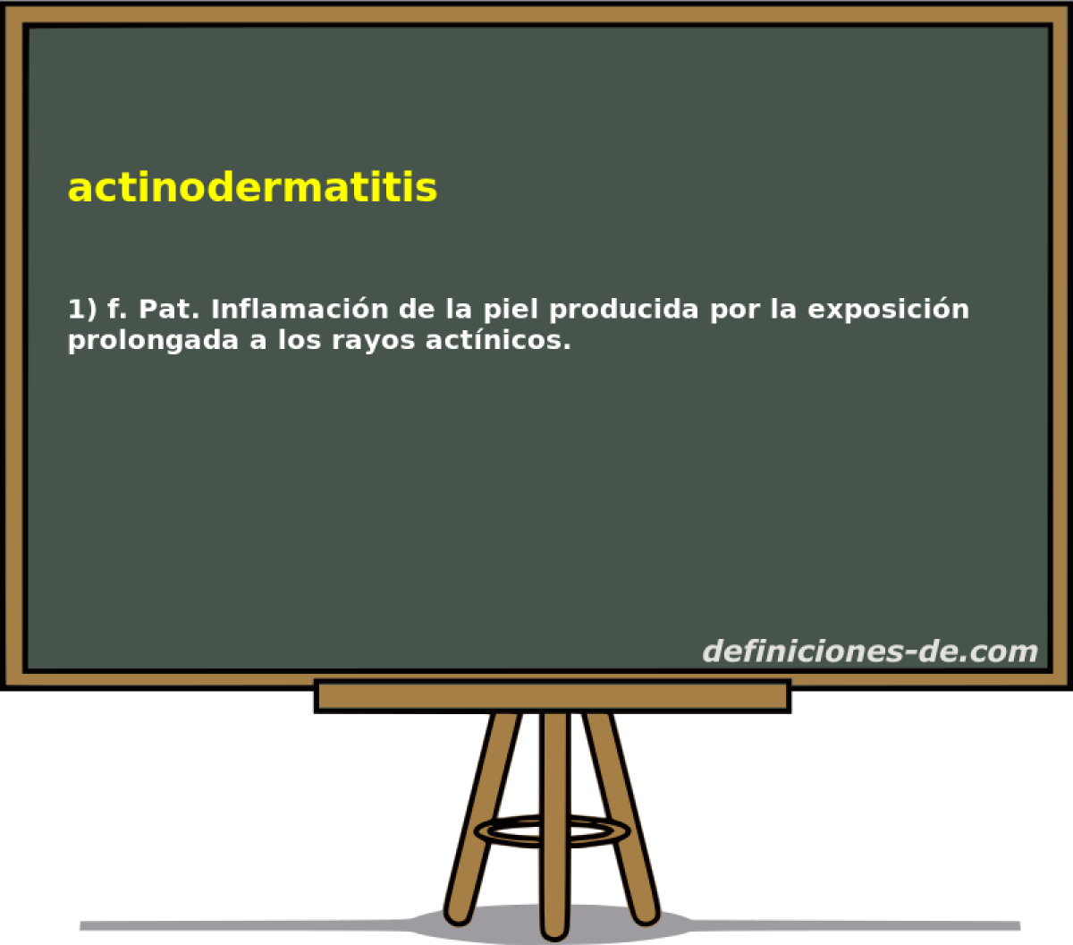 actinodermatitis 