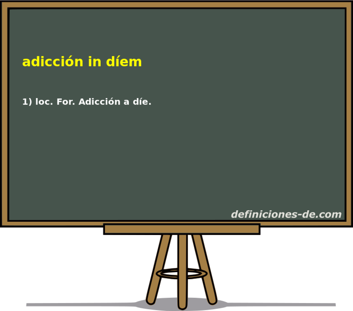 adiccin in dem 