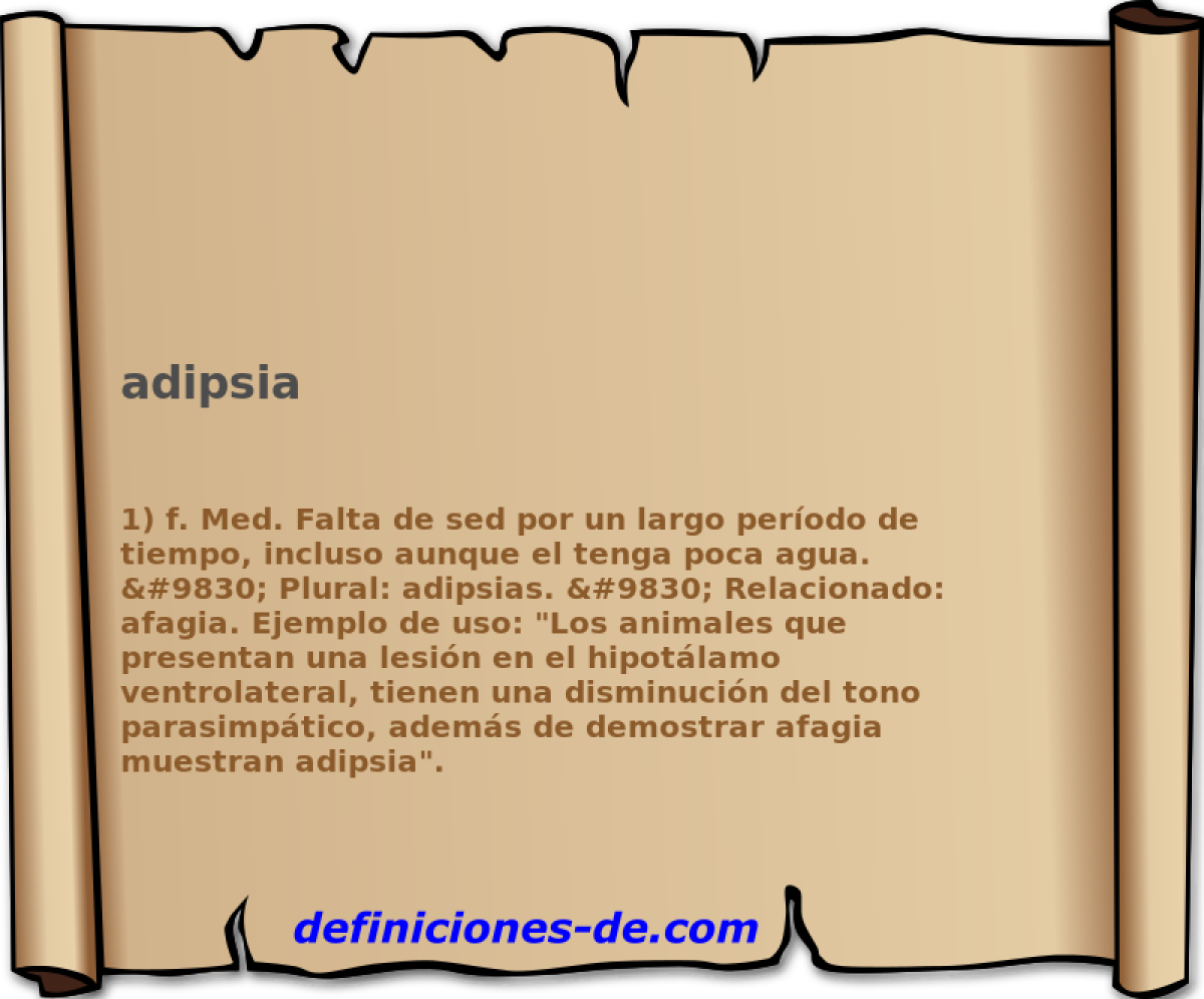 adipsia 