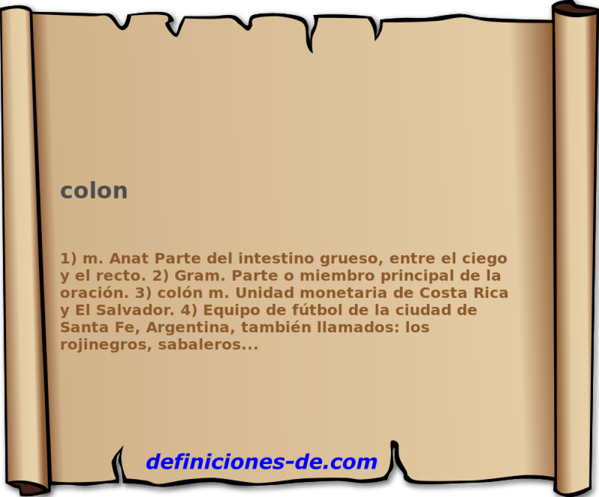 colon 