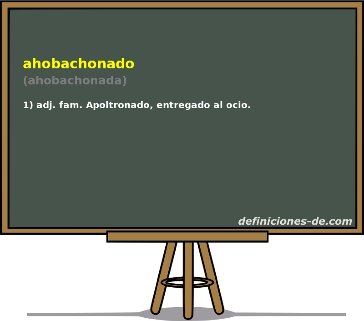 ahobachonado (ahobachonada)