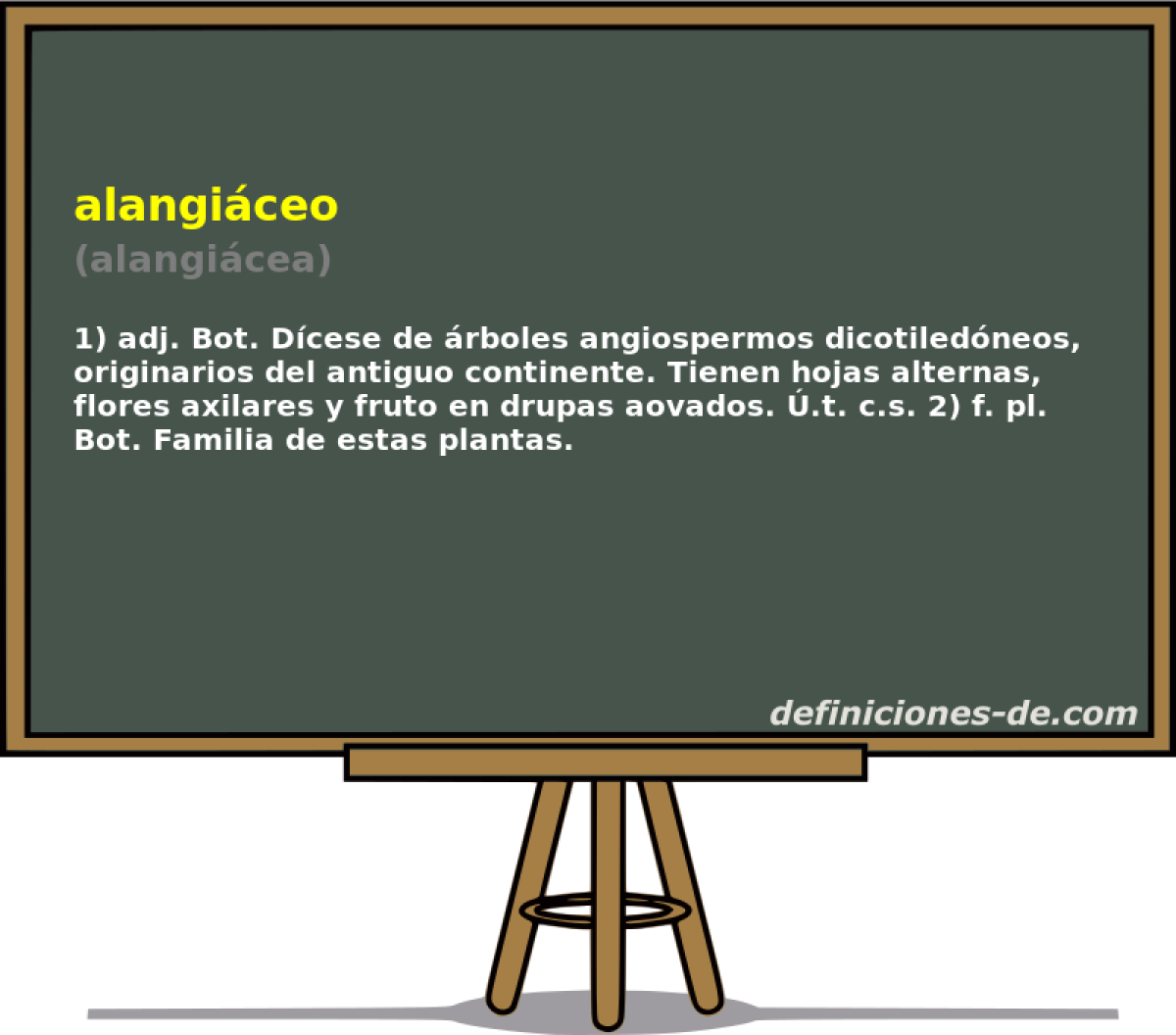 alangiceo (alangicea)