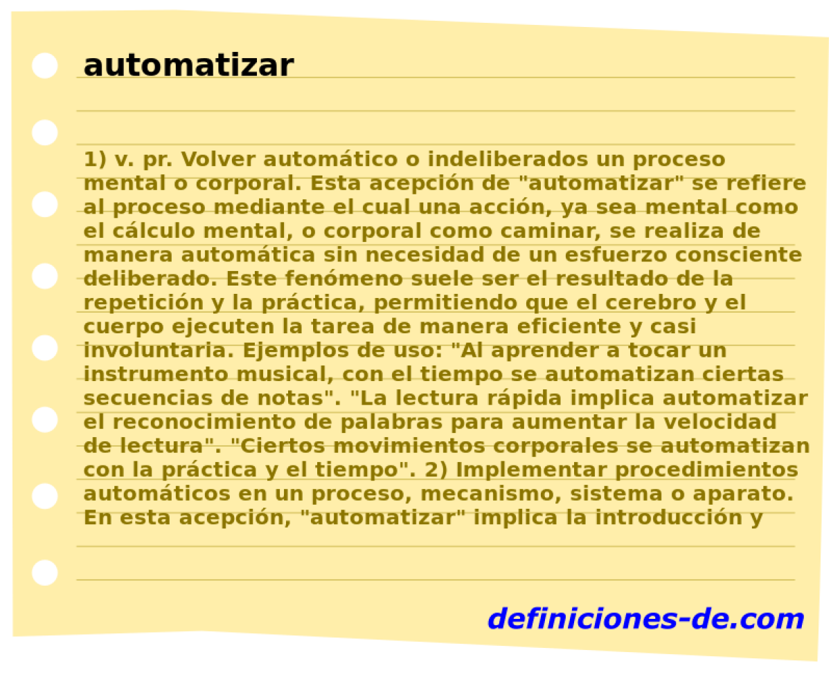 automatizar 