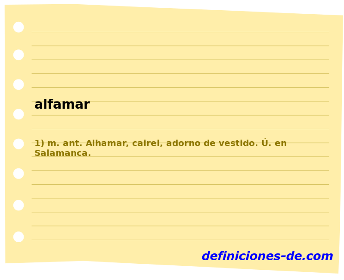 alfamar 