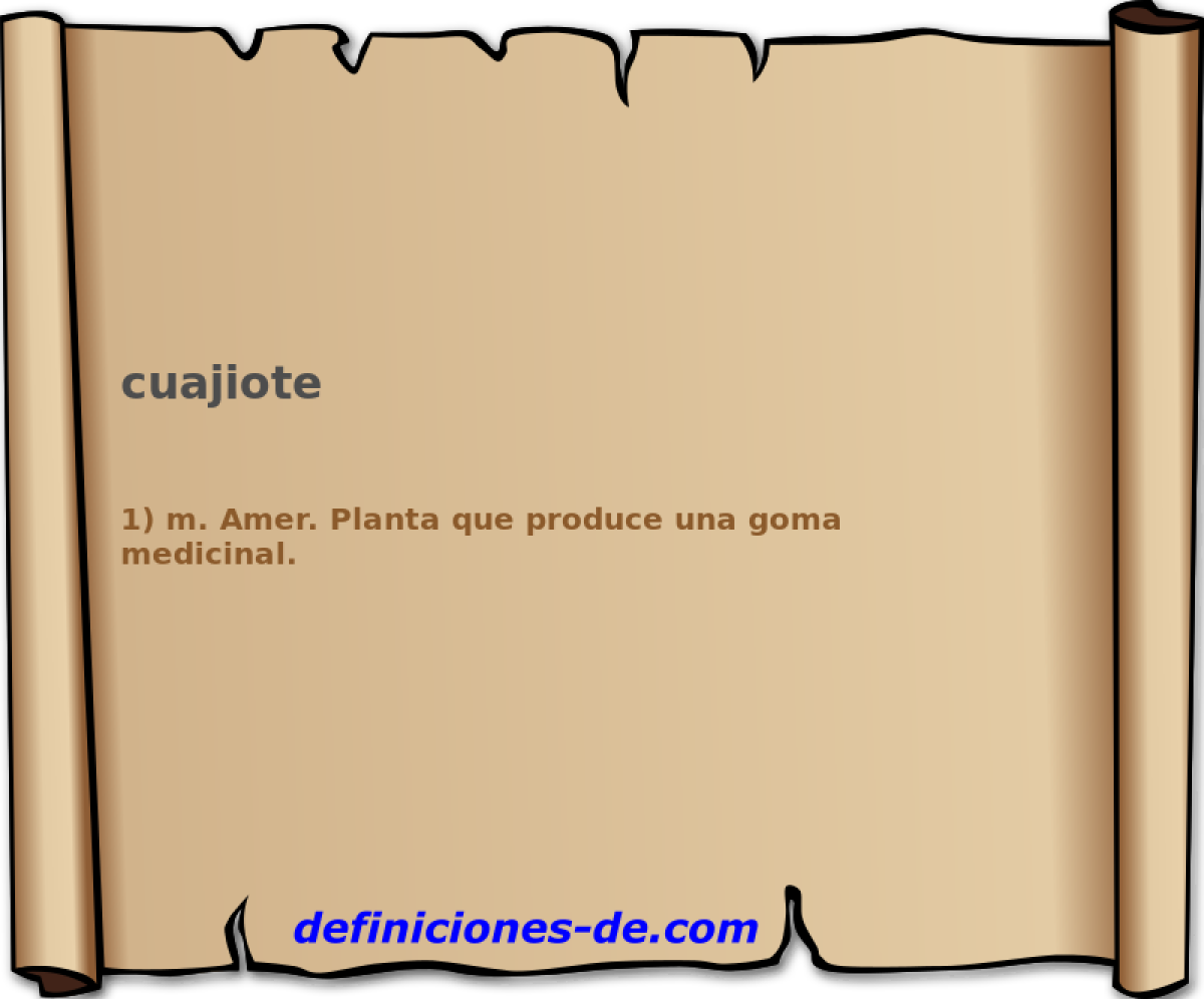 cuajiote 