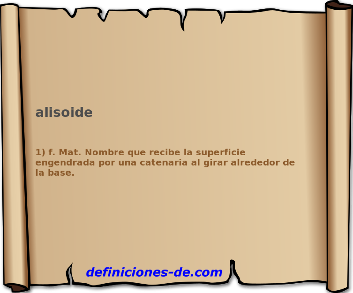 alisoide 