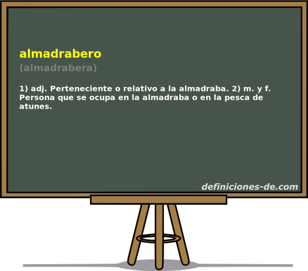 almadrabero (almadrabera)