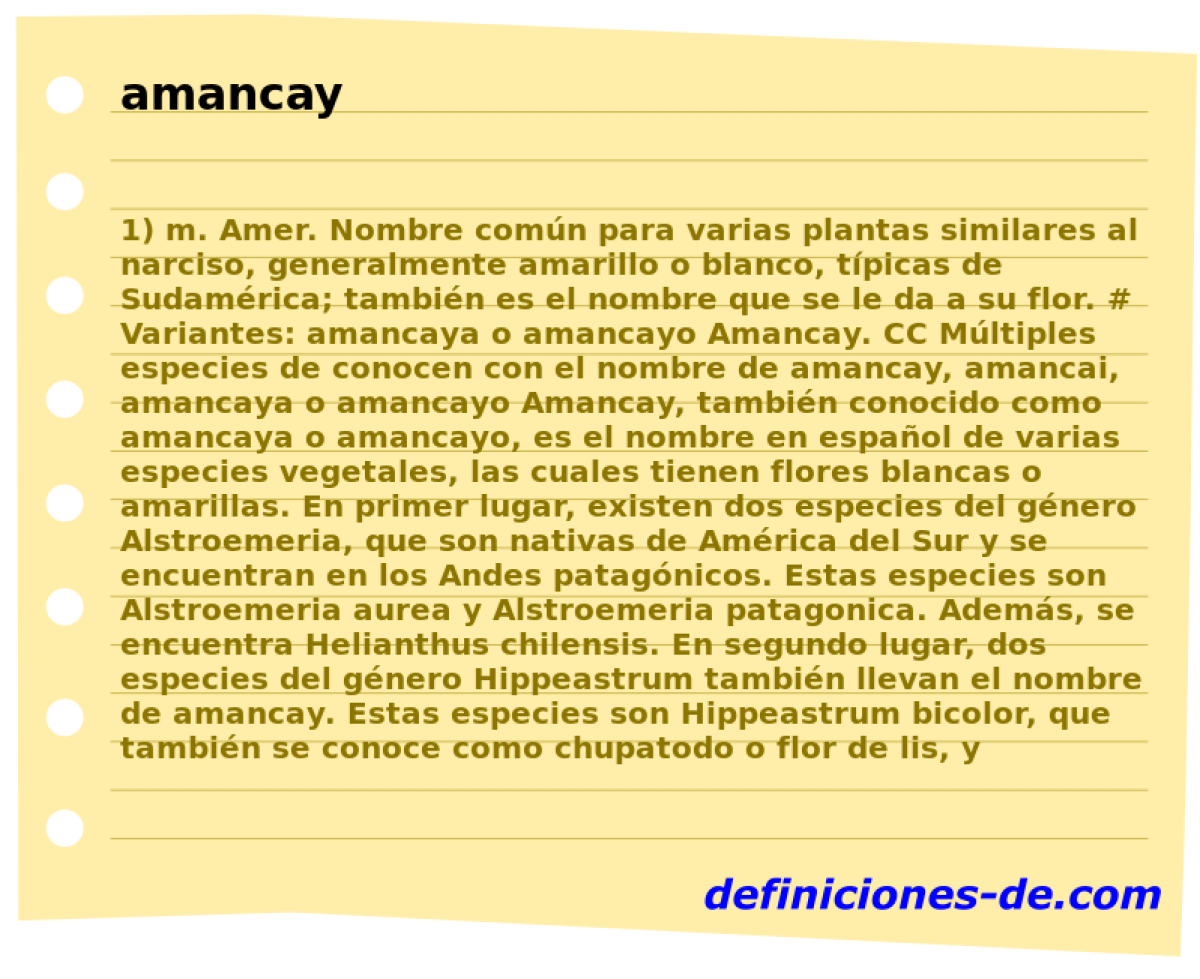 amancay 