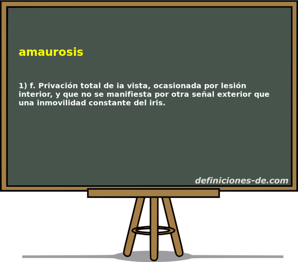 amaurosis 