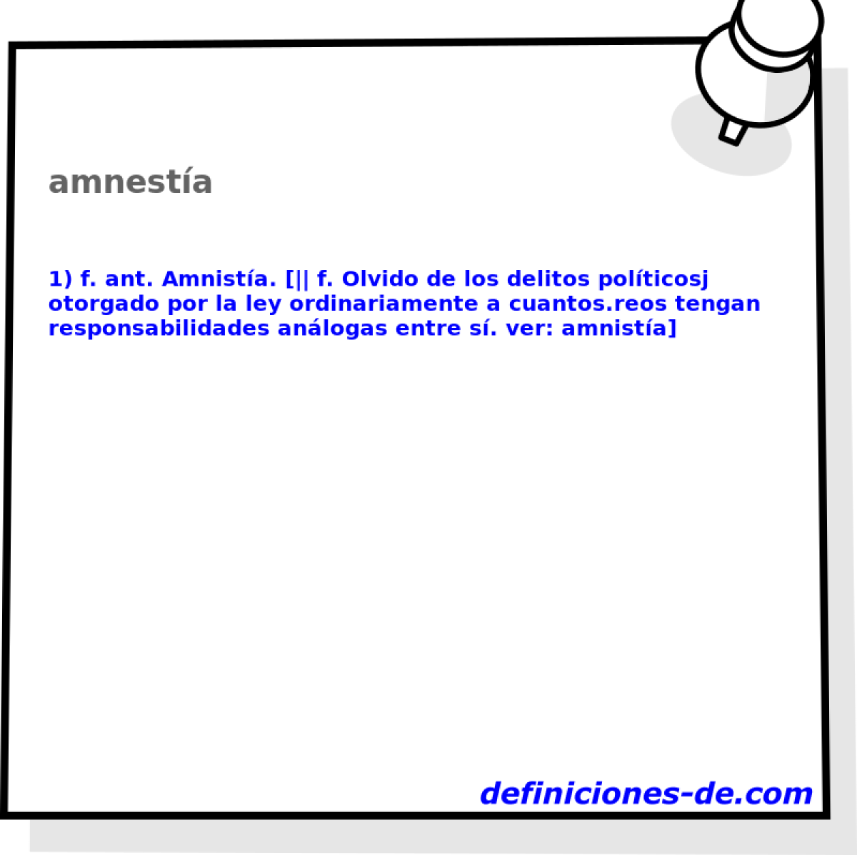 amnesta 
