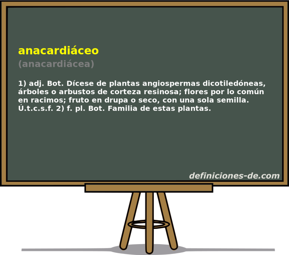 anacardiceo (anacardicea)