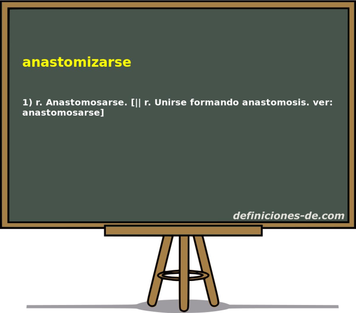 anastomizarse 