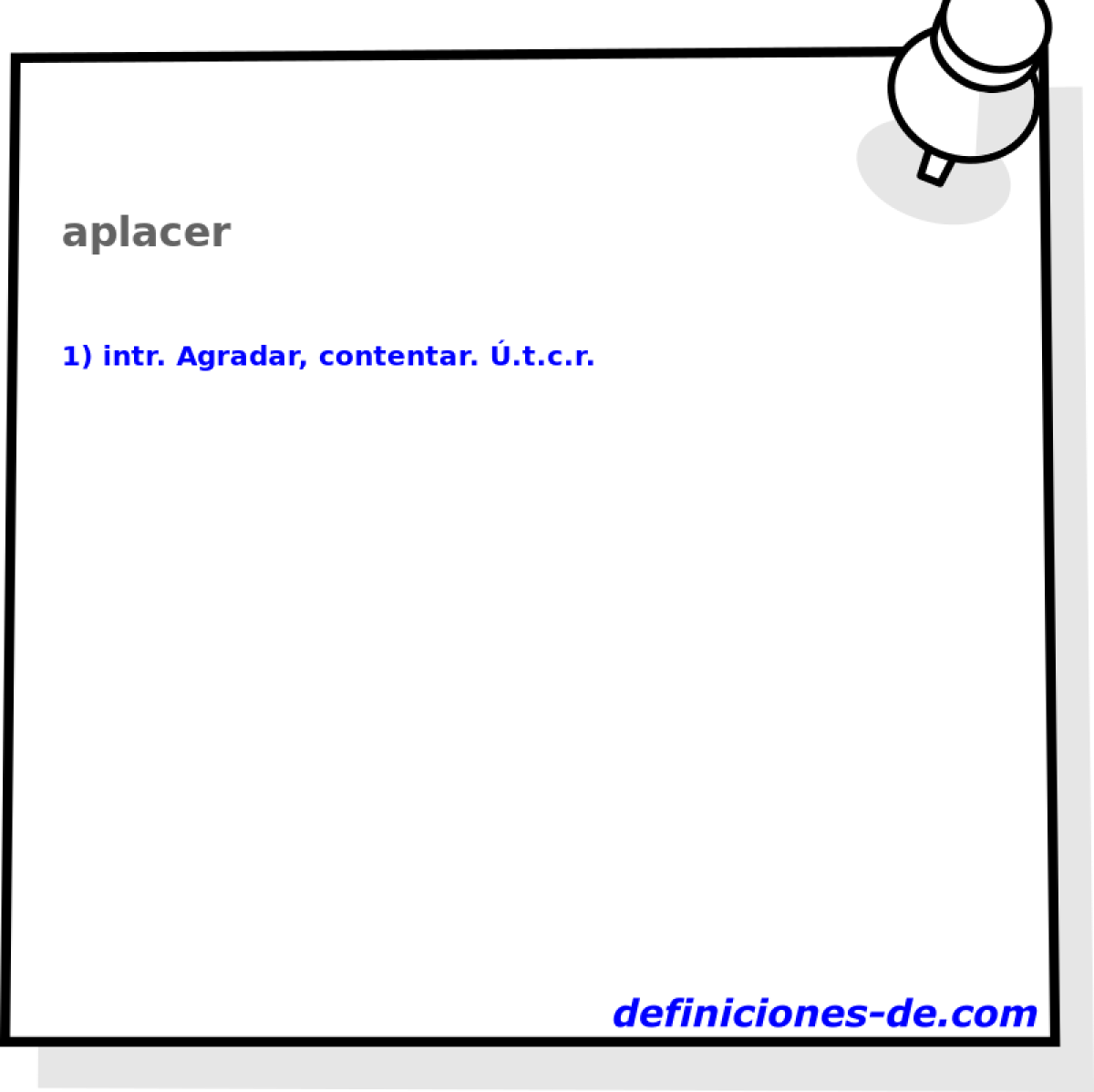 aplacer 