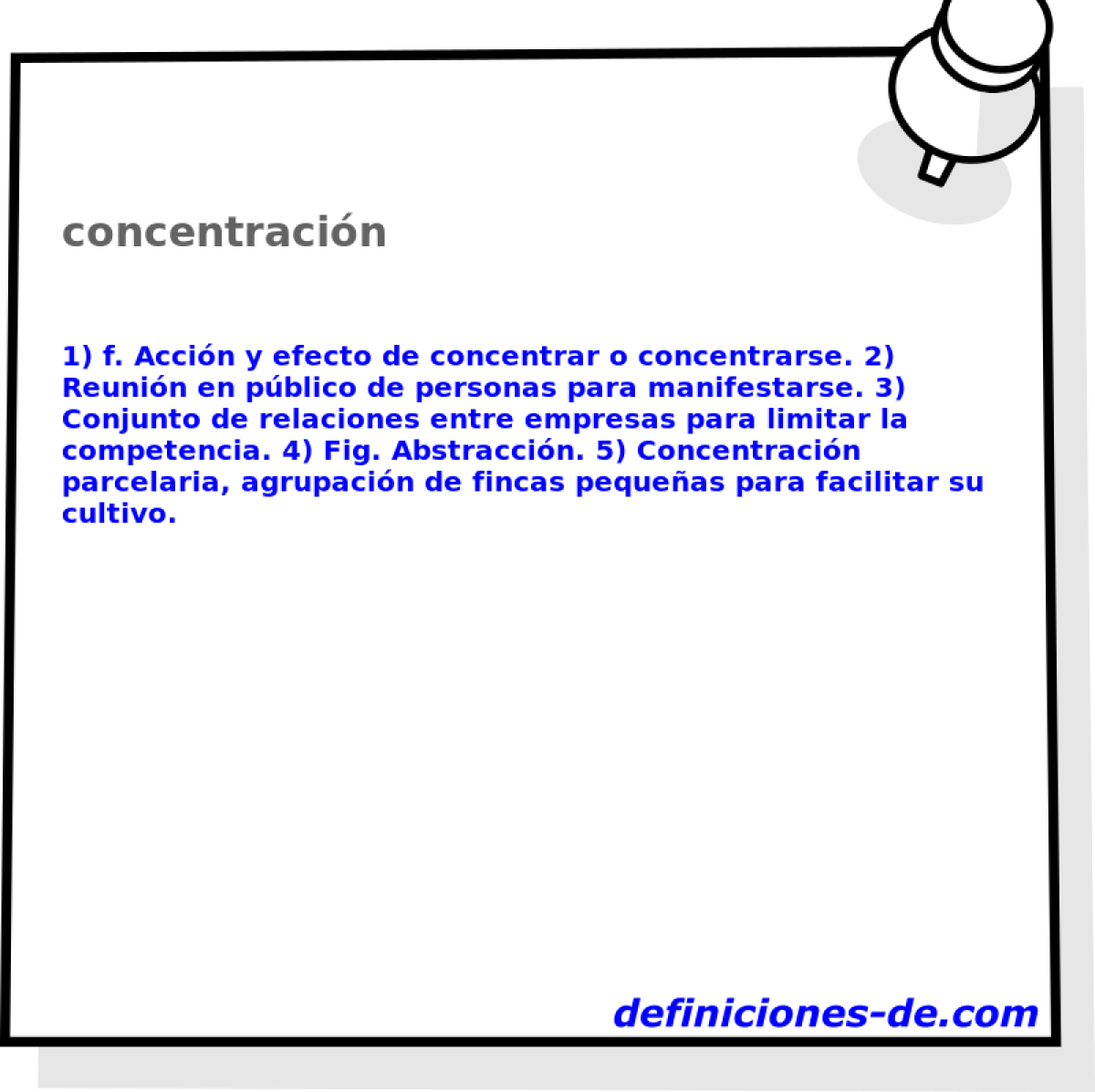 concentracin 