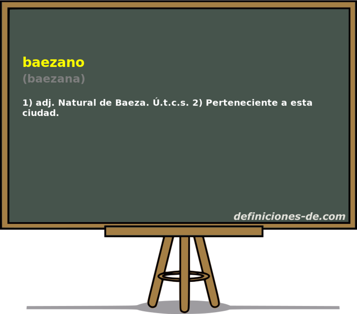 baezano (baezana)
