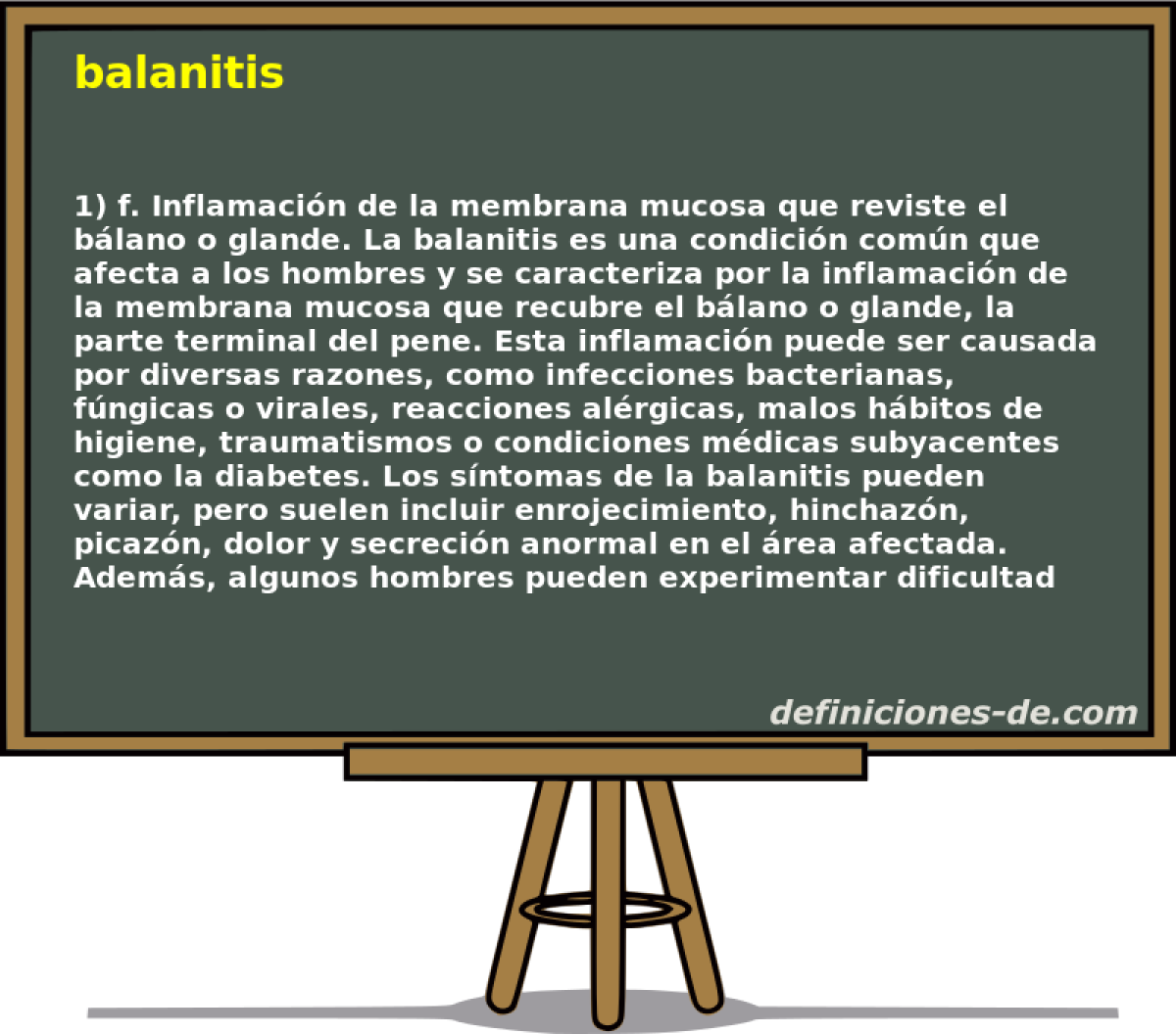 balanitis 