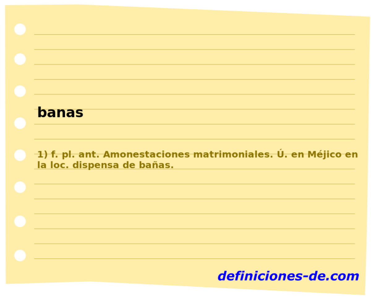 banas 