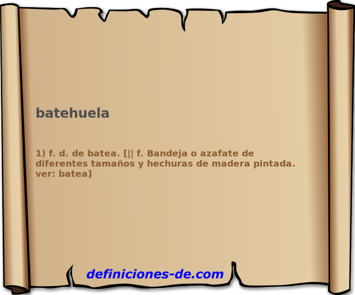 batehuela 