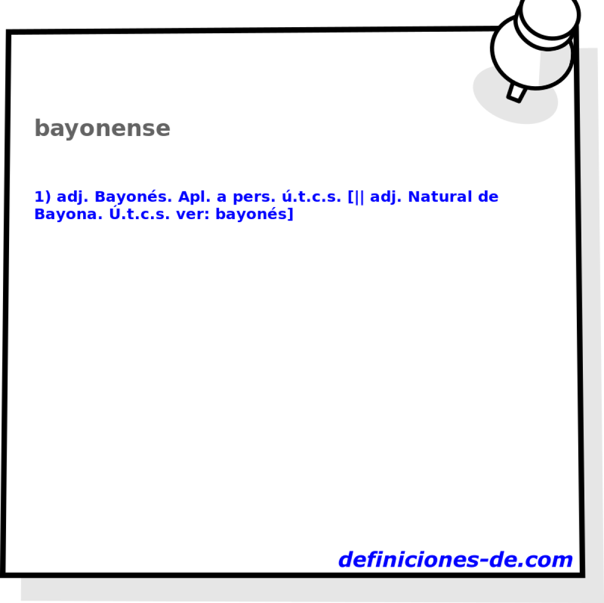 bayonense 
