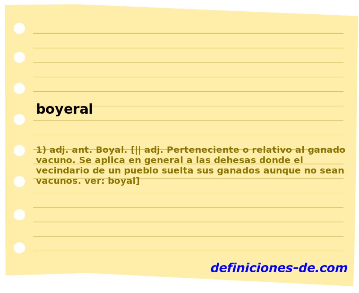 boyeral 