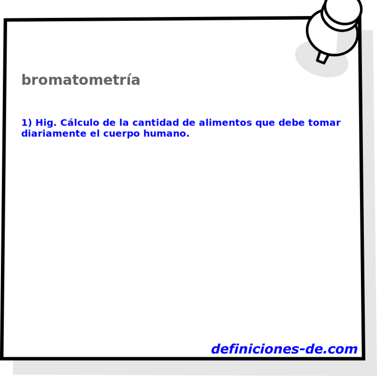 bromatometra 
