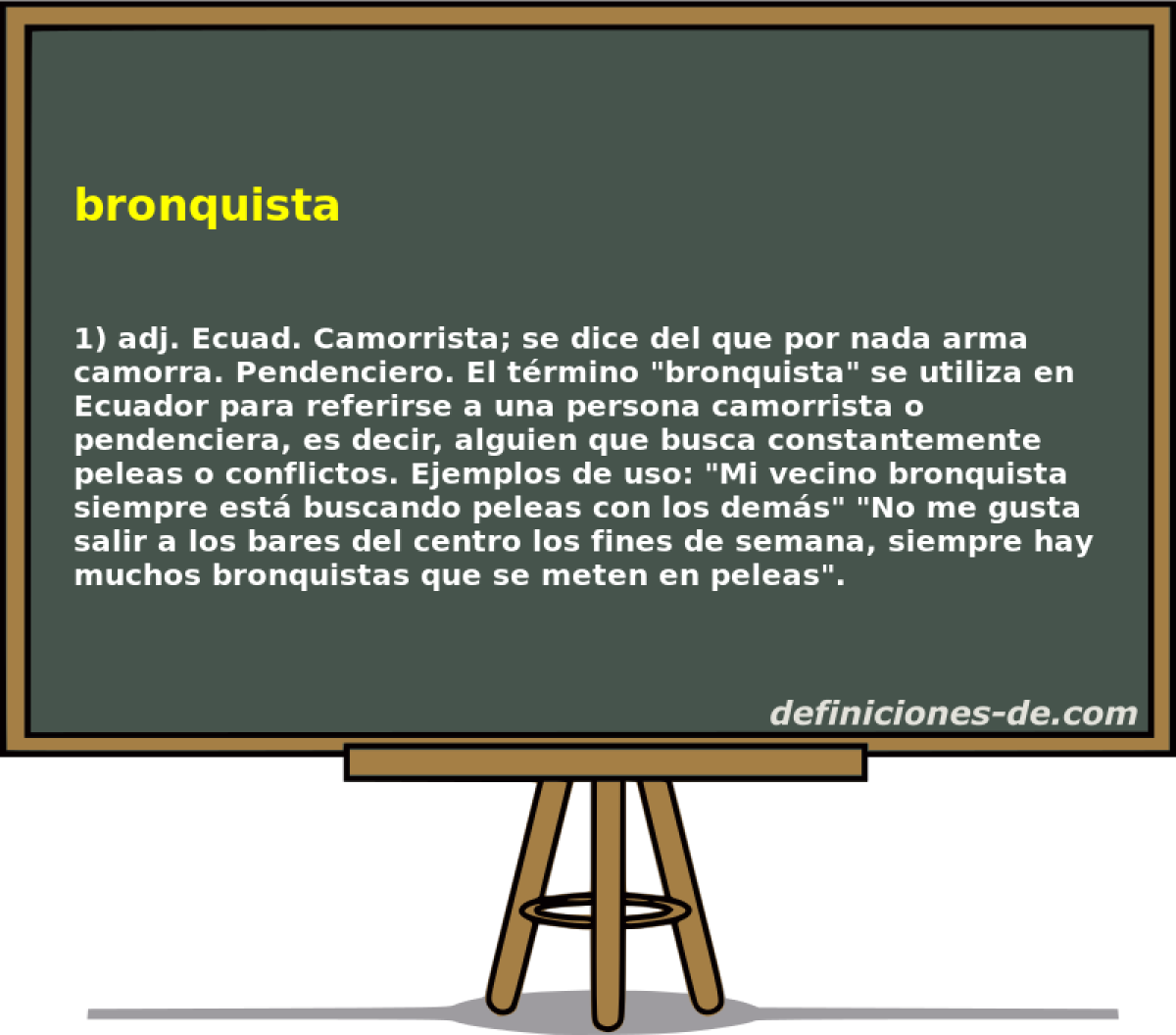 bronquista 