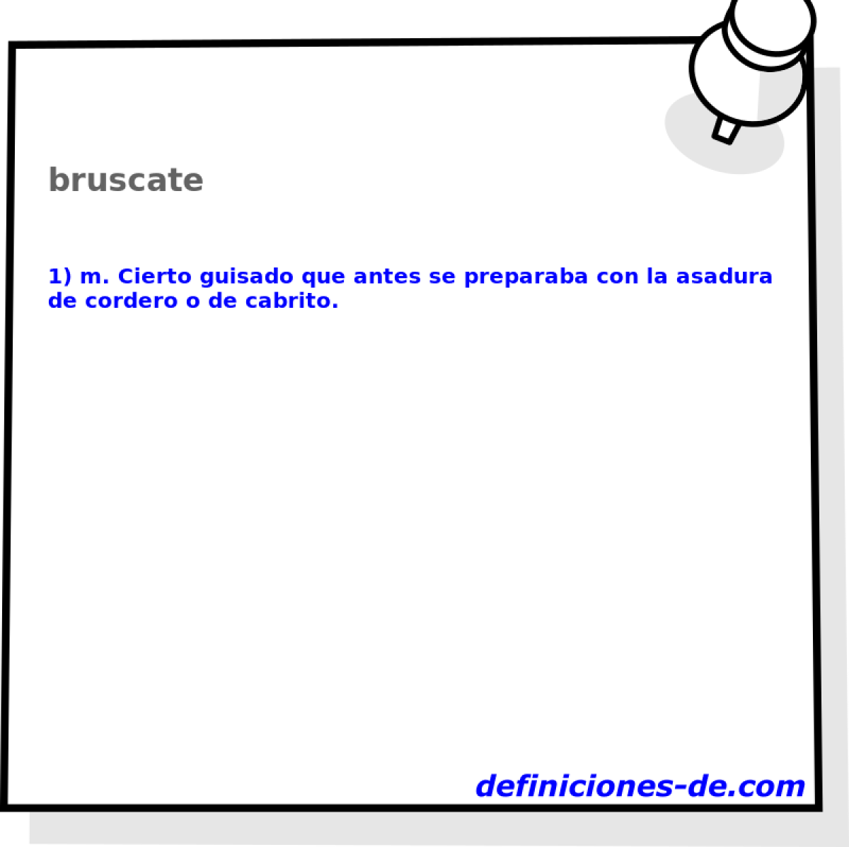 bruscate 