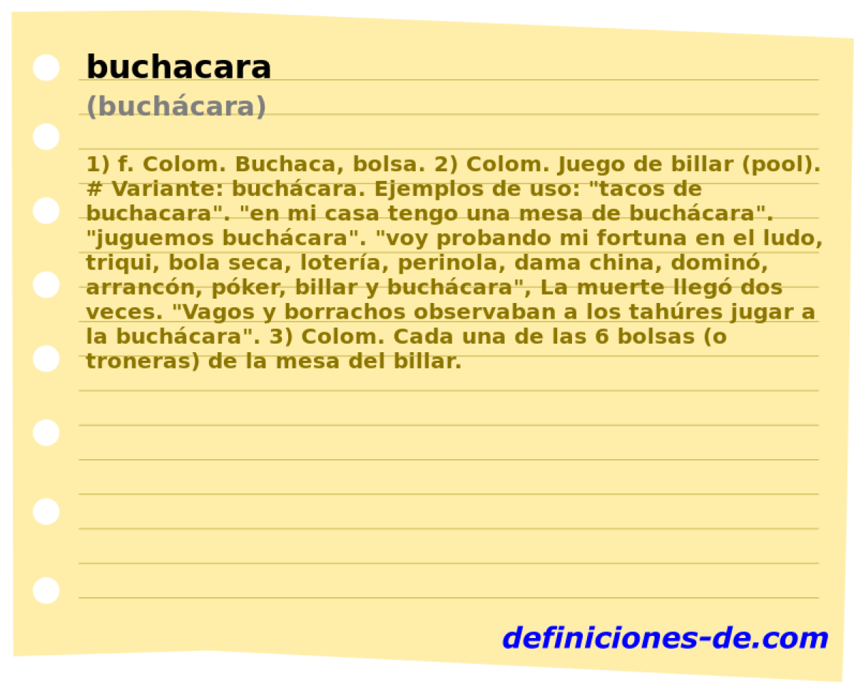 buchacara (buchcara)