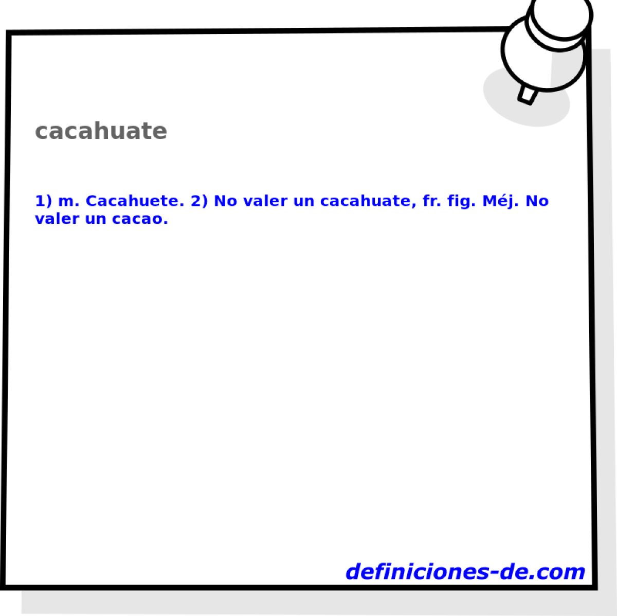 cacahuate 