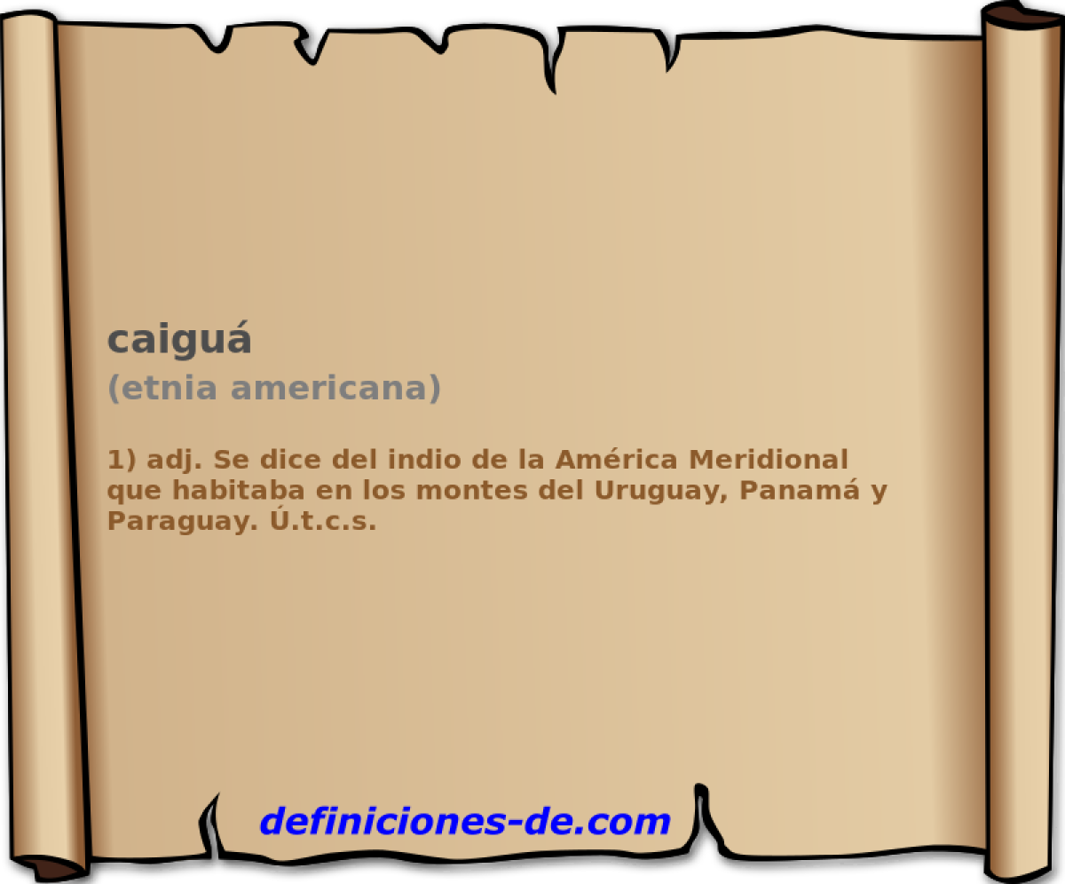 caigu (etnia americana)