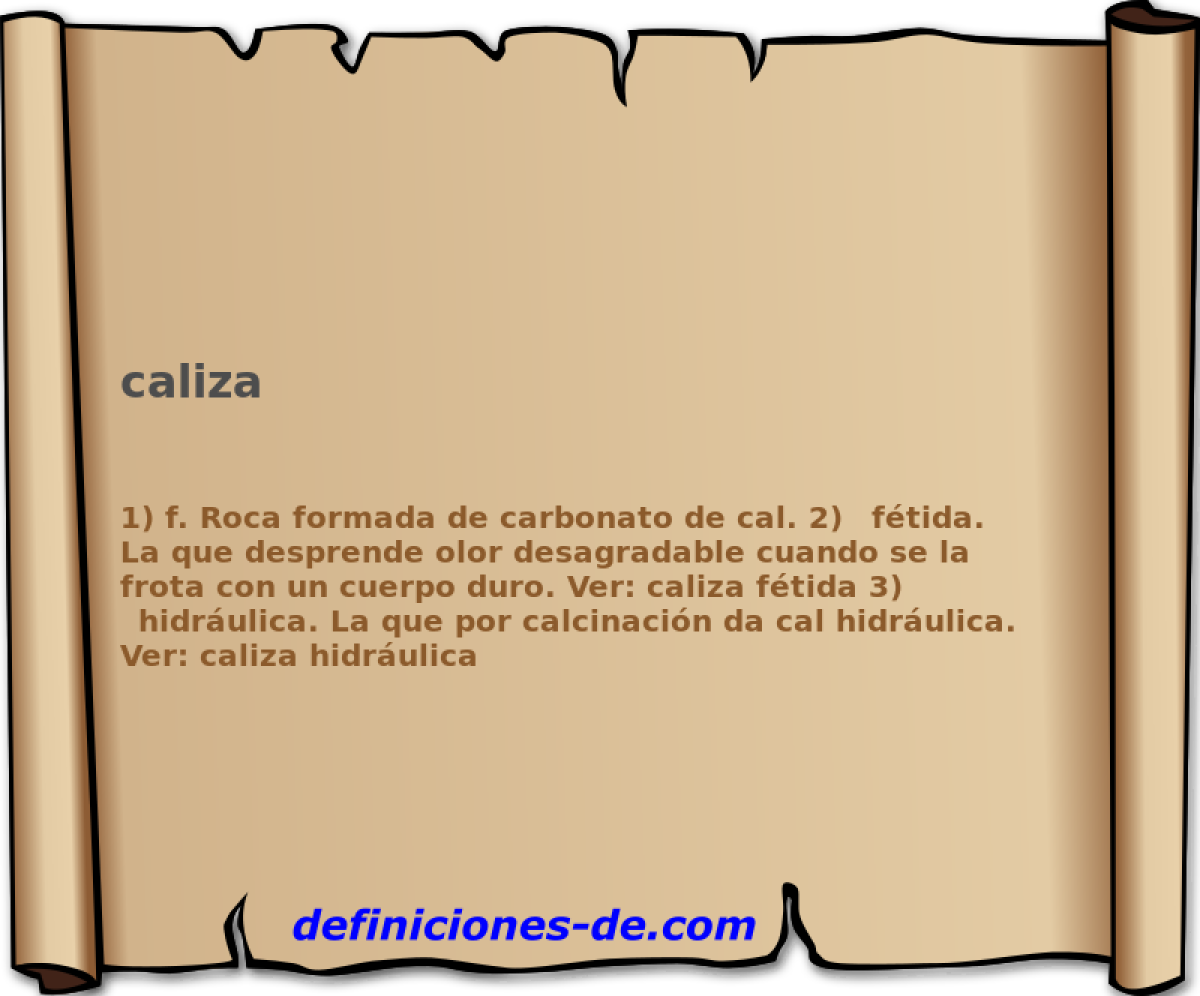 caliza 