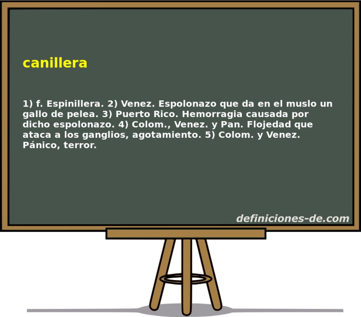 canillera 