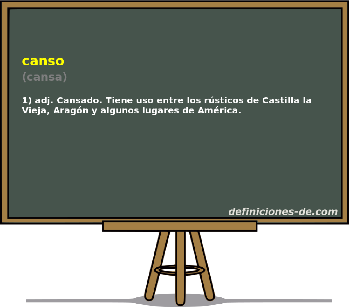 canso (cansa)