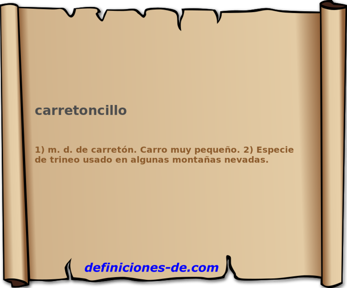 carretoncillo 