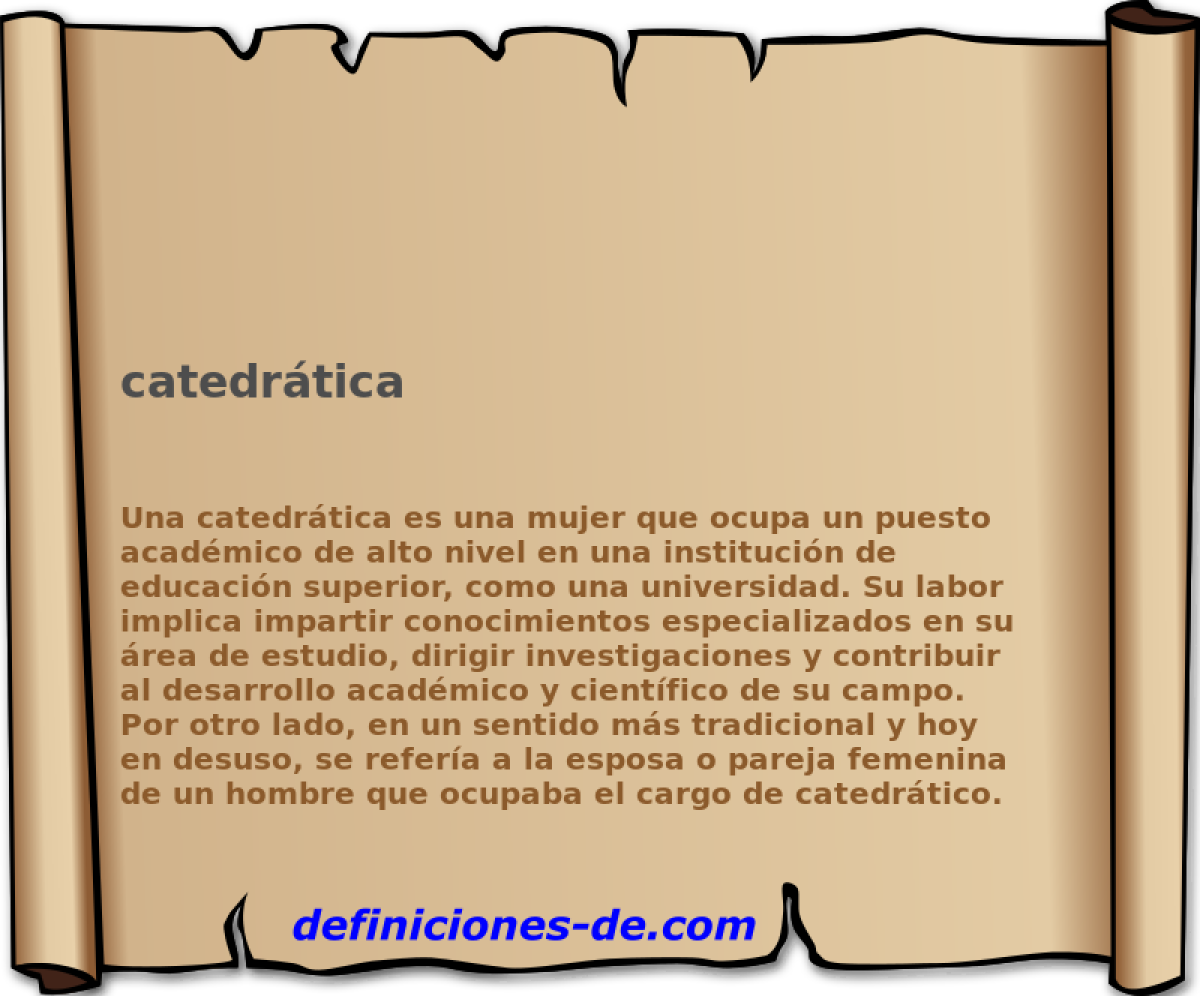 catedrtica 