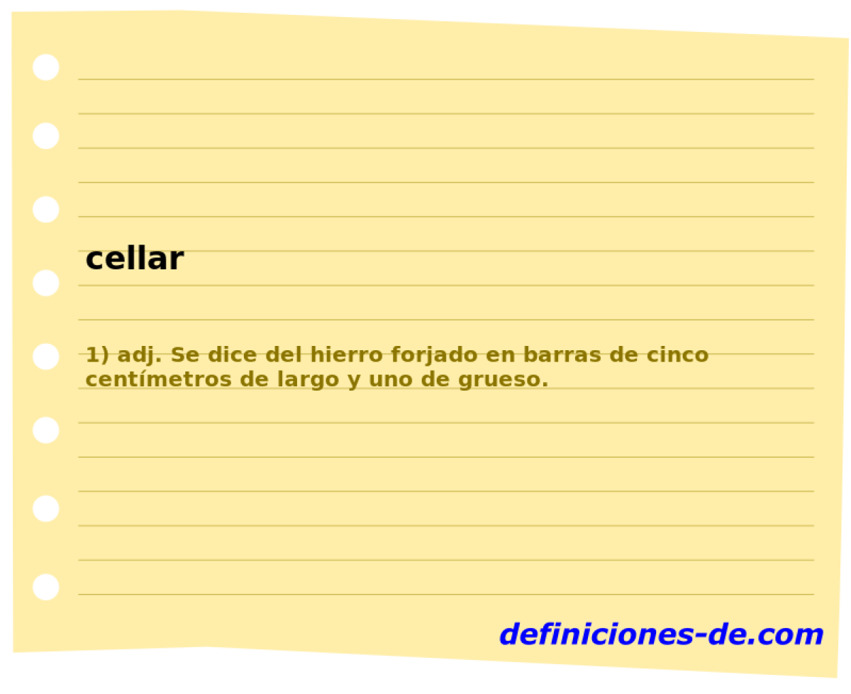 cellar 