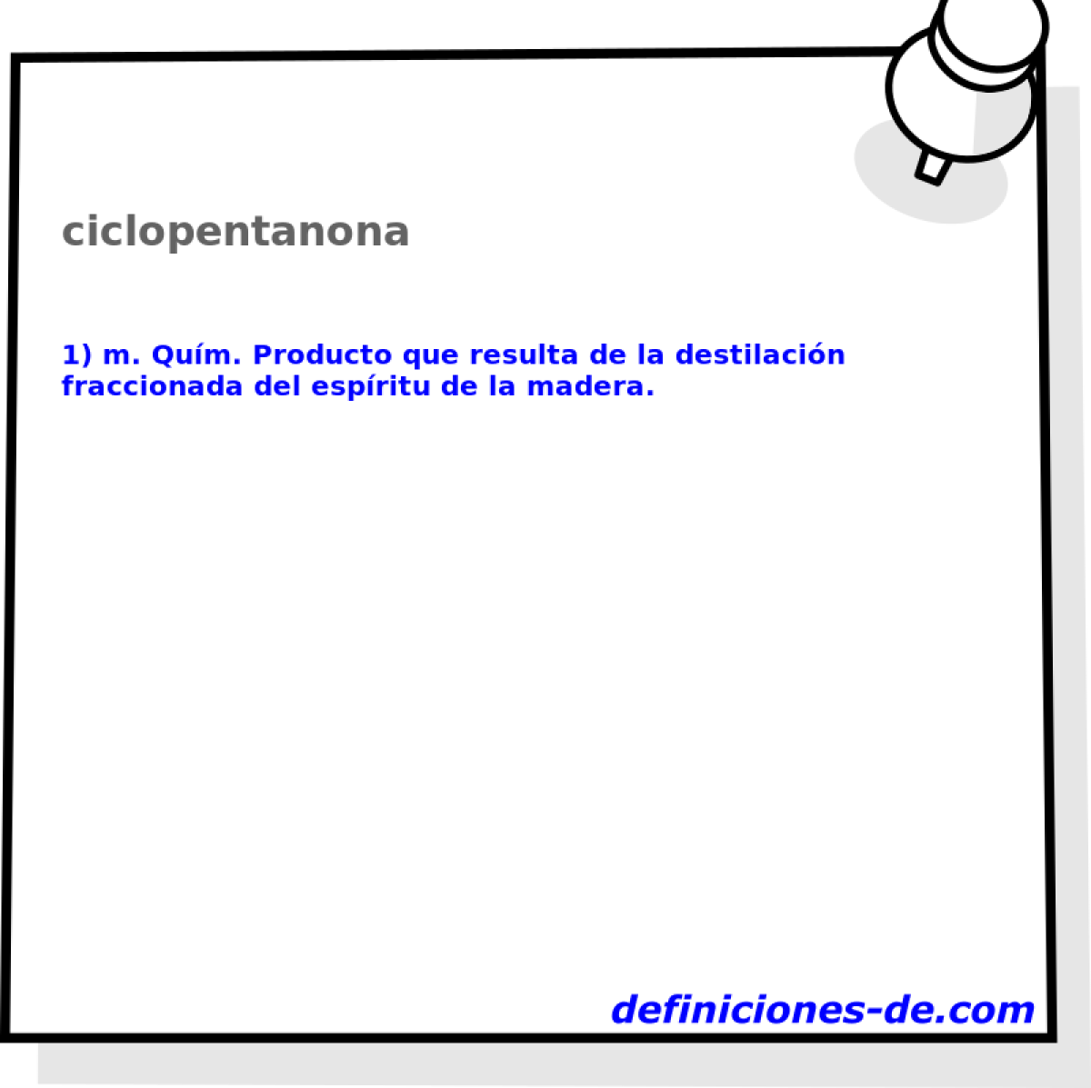 ciclopentanona 