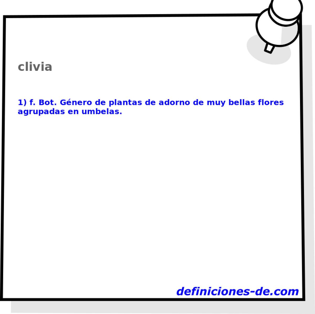clivia 