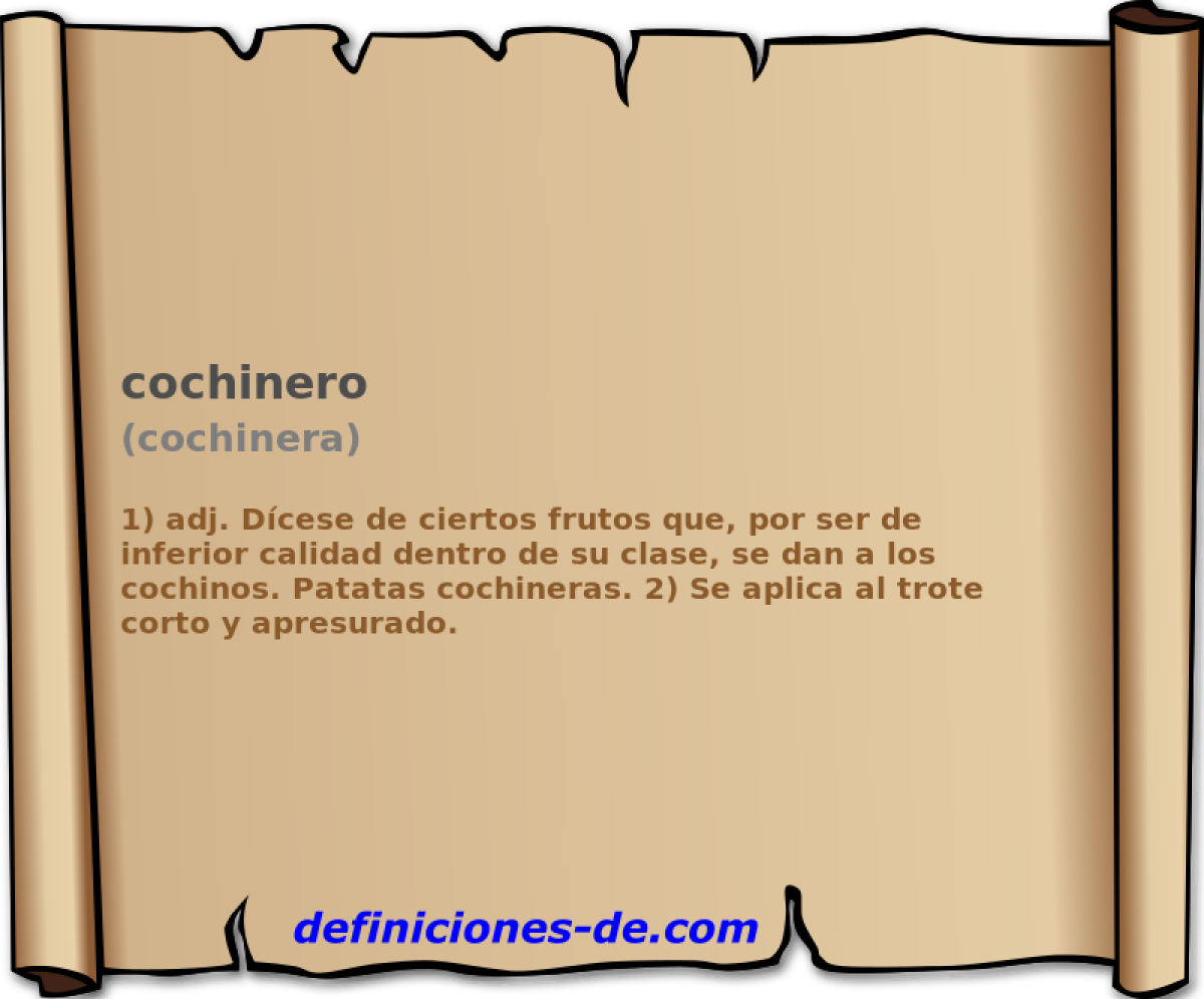 cochinero (cochinera)