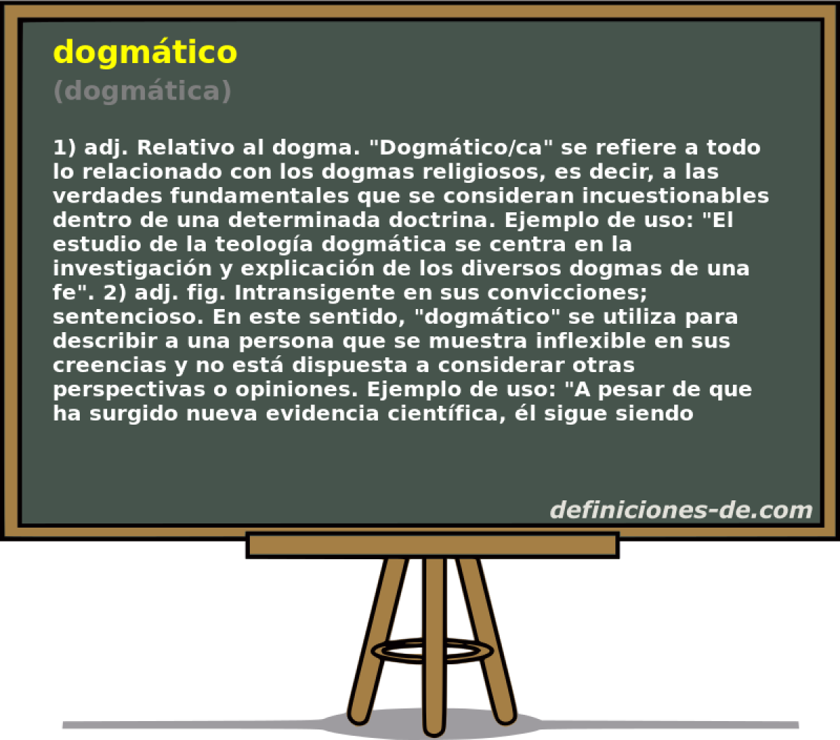 dogmtico (dogmtica)