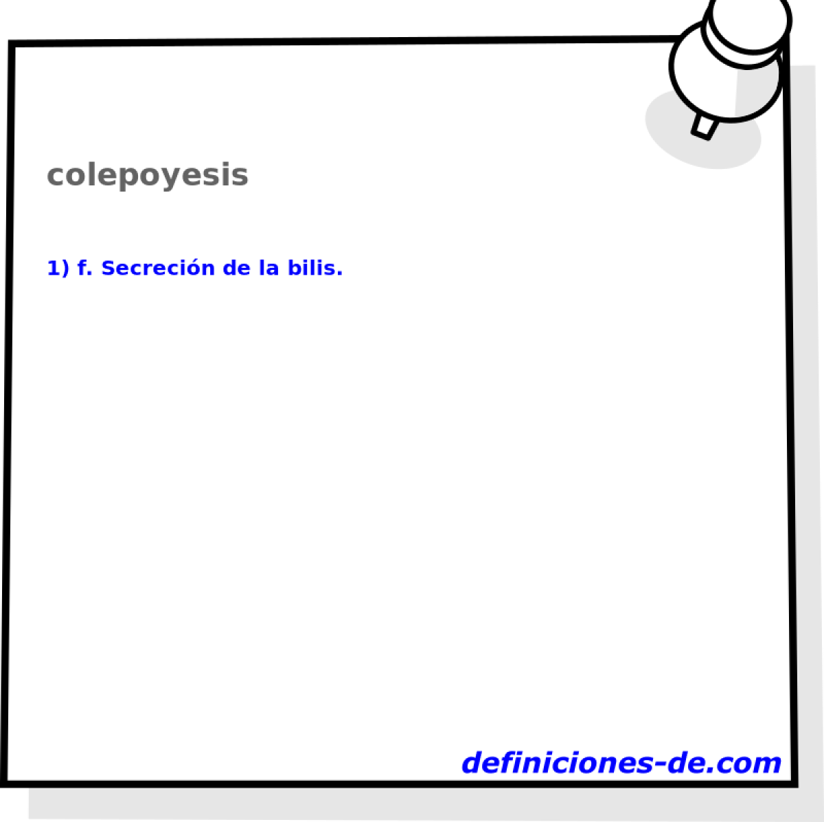 colepoyesis 