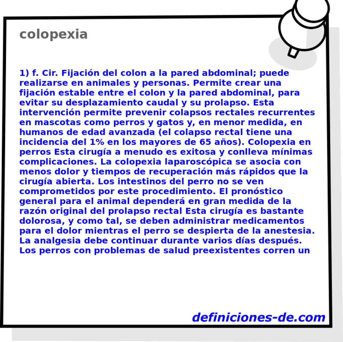 colopexia 
