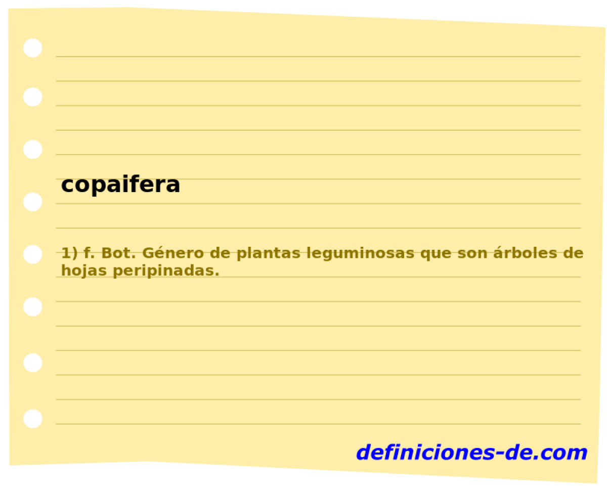 copaifera 