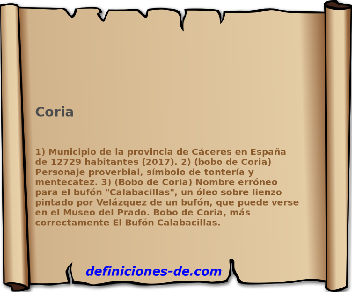 Coria 