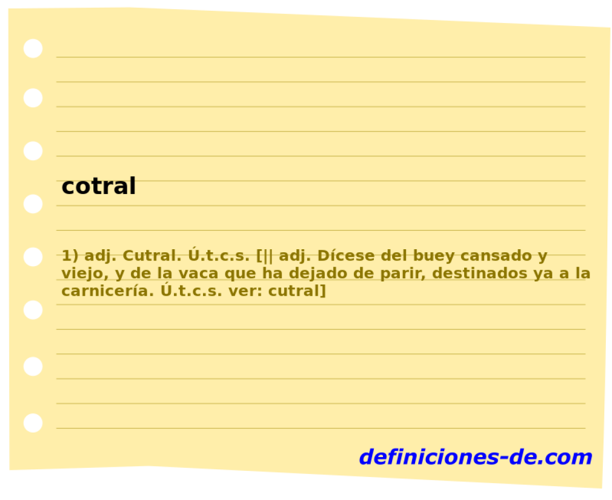 cotral 