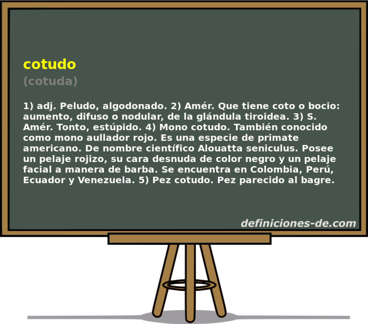 cotudo (cotuda)